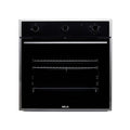 Horno a Gas Gas DRIJA Vidrio Templado Acero Inoxidable Negro EUROPA 60 GAS