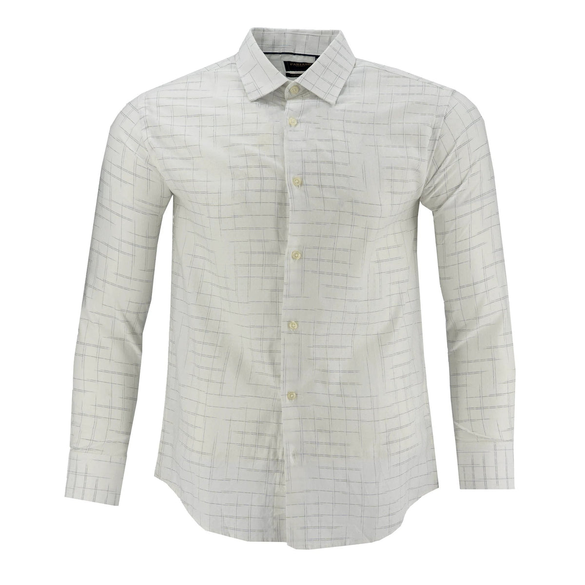 Camisa Fariani Mangas Largas Cuadros Para Caballeros by Fariani