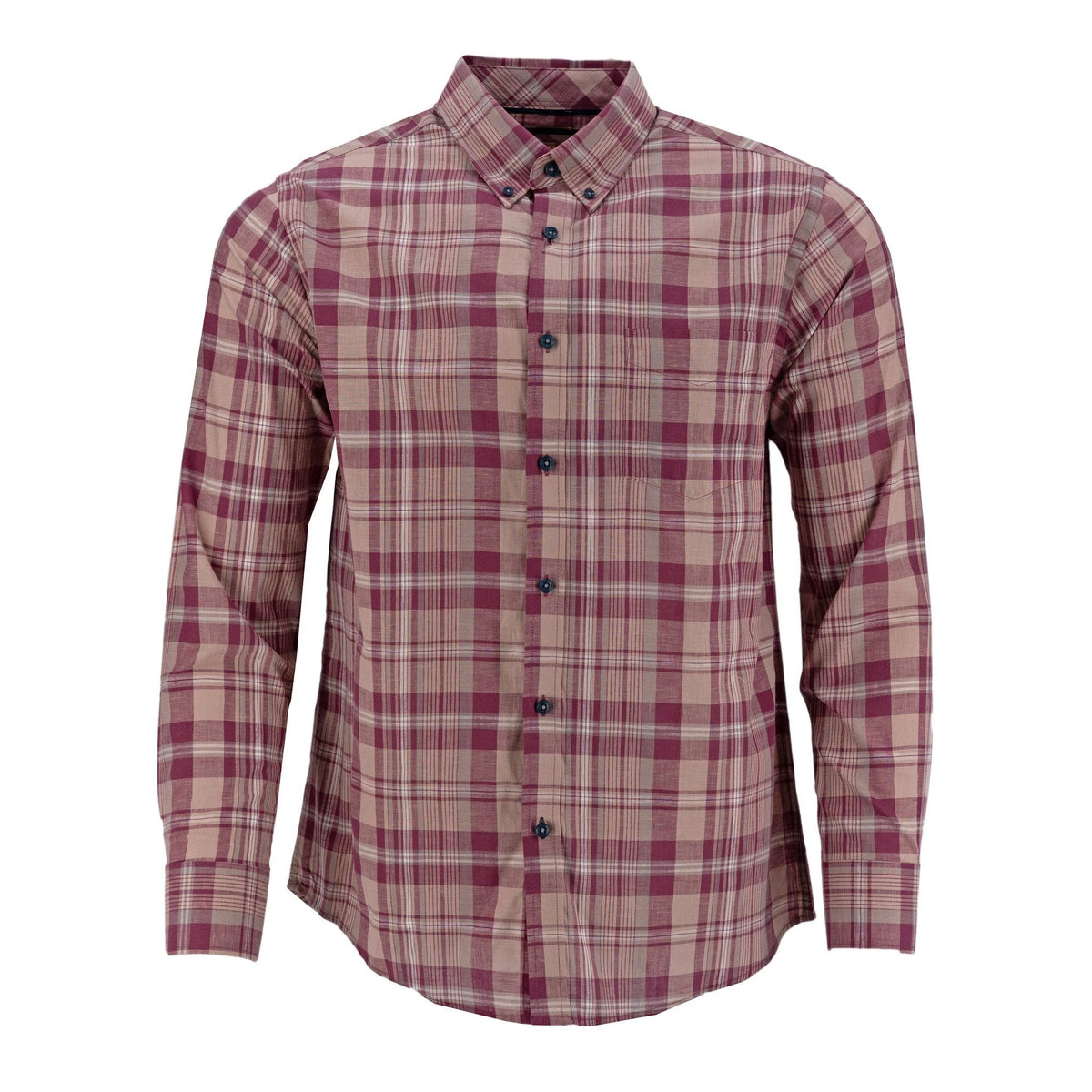 Camisa Fariani Mangas Largas Cuadros Para Caballeros by Fariani