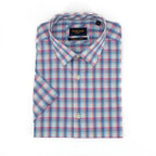 Camisa Fariani Mangas Cortas Cuadros P/ Caballeros by Fariani
