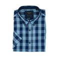 Camisa Fariani Mangas Cortas Cuadros P/ Caballeros by Fariani