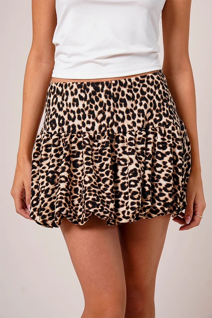 FALDA CORTA TEXTURA G-M 8690.