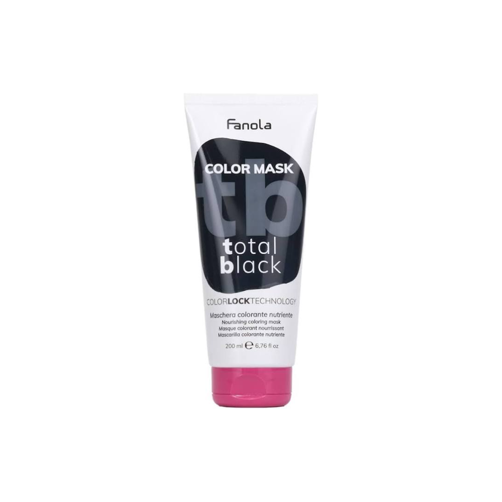 FANOLA COLOR MASK TOTAL BLACK 200 ML