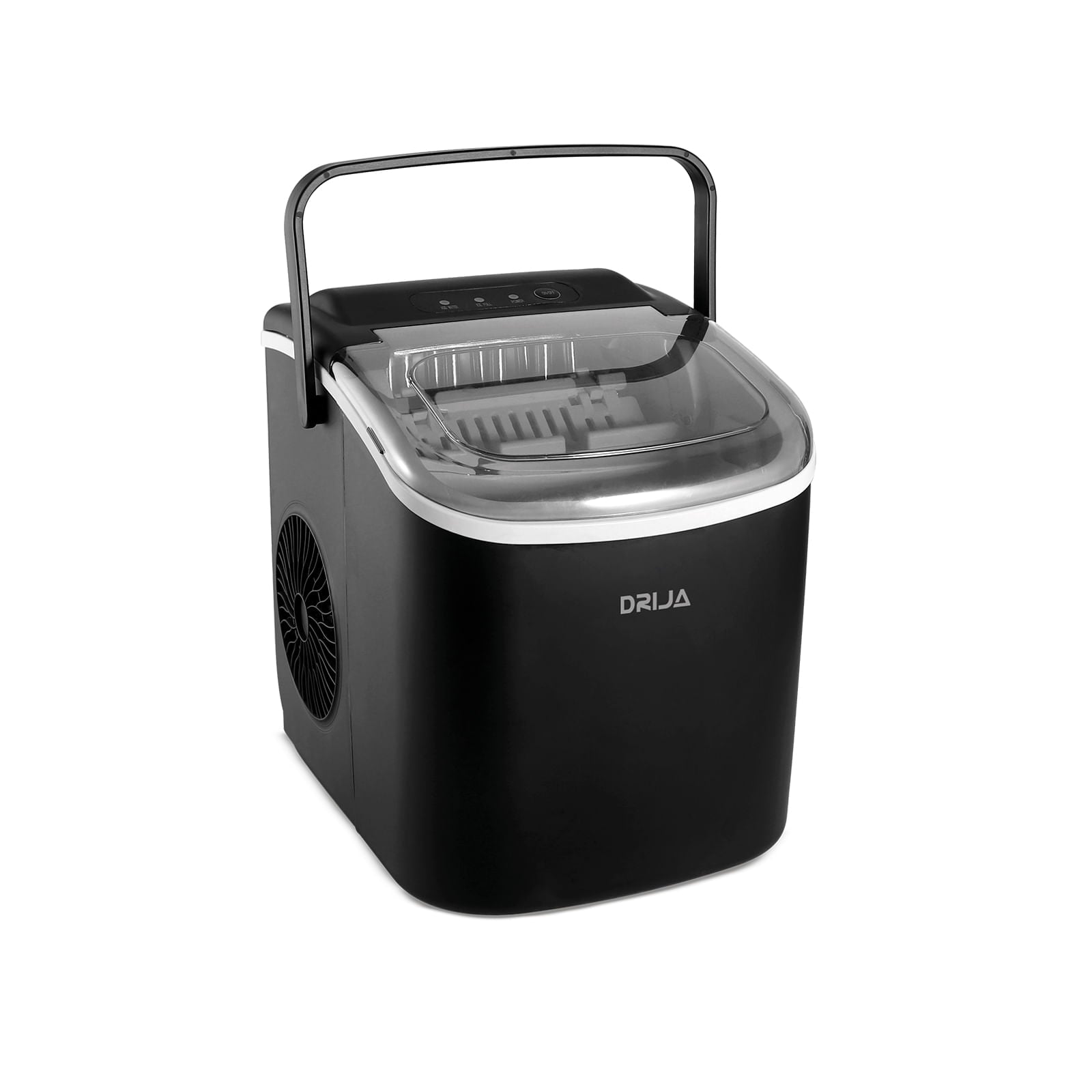 Fabricador de Hielo Portátil DRIJA Negro FH12-BLACK