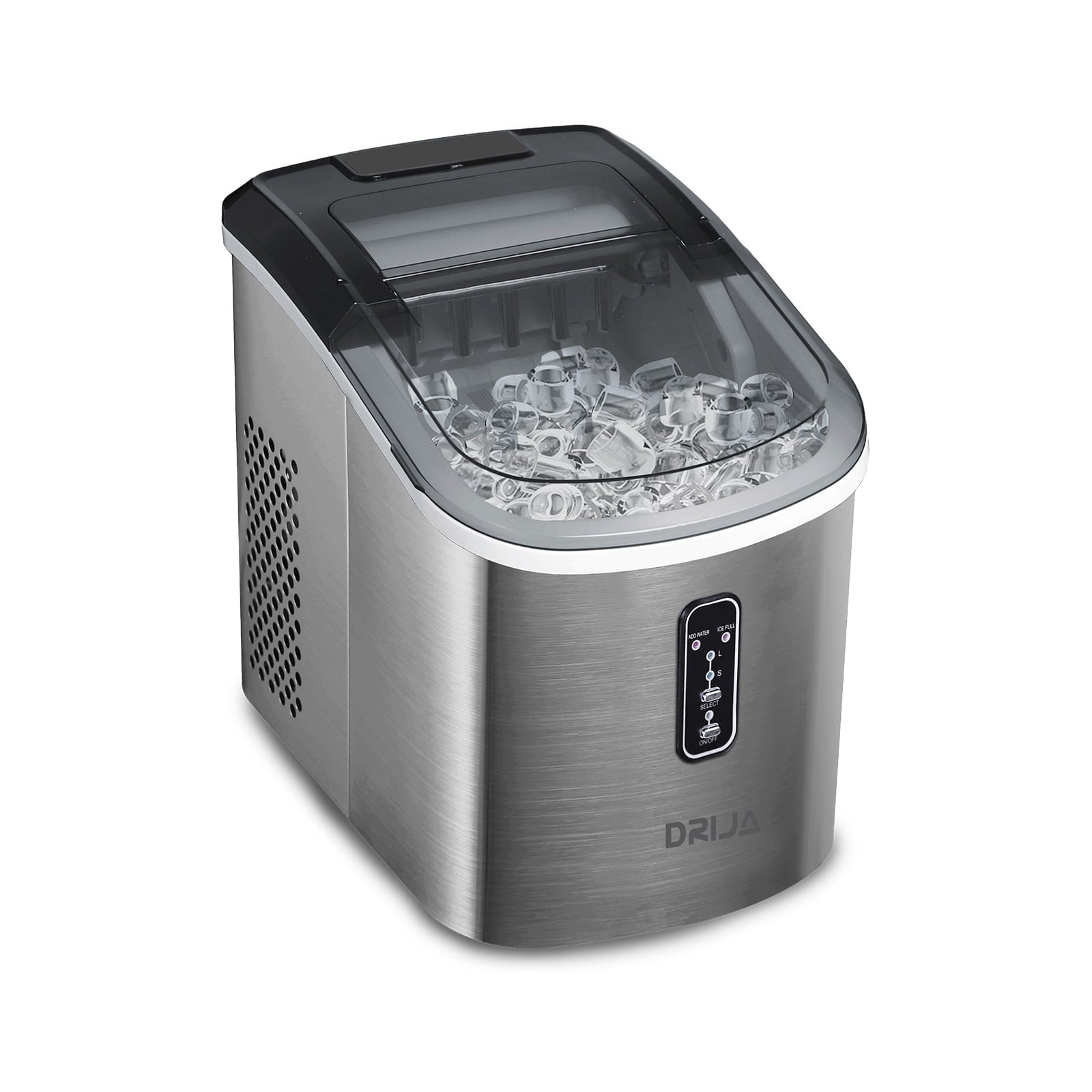 Fabricador de Hielo Portátil DRIJA Acero Inoxidable FH18-INOX