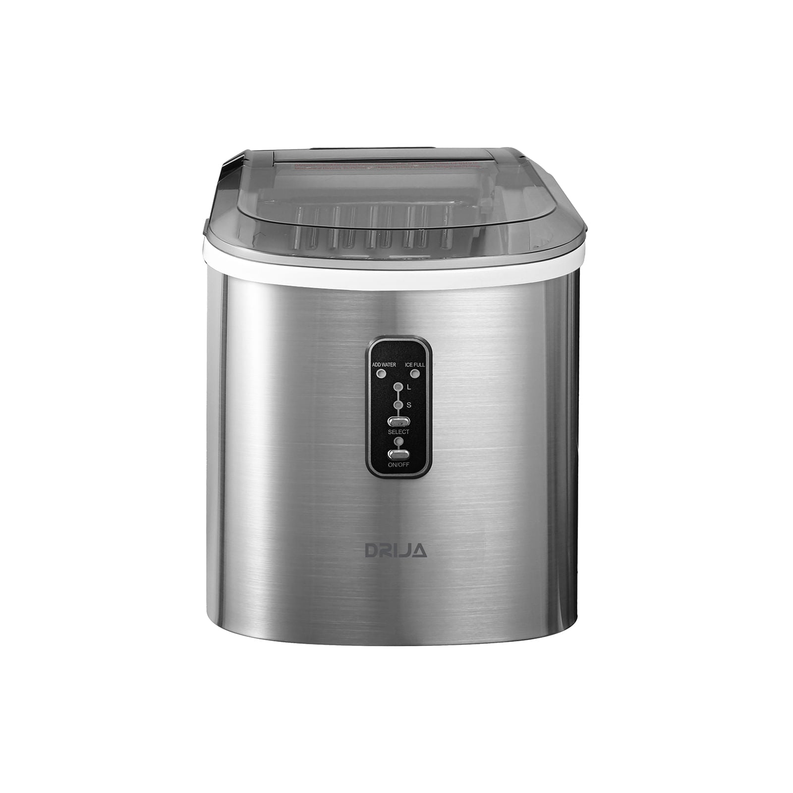 Fabricador de Hielo Portátil DRIJA Acero Inoxidable FH18-INOX