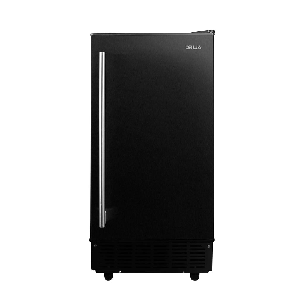 Fabricador de Hielo DRIJA Acero Inoxidable Negro FH36-BLACK