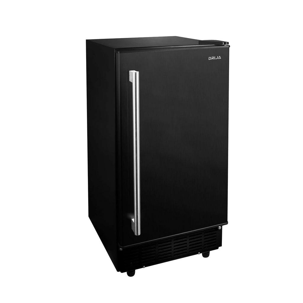 Fabricador de Hielo DRIJA Acero Inoxidable Negro FH36-BLACK