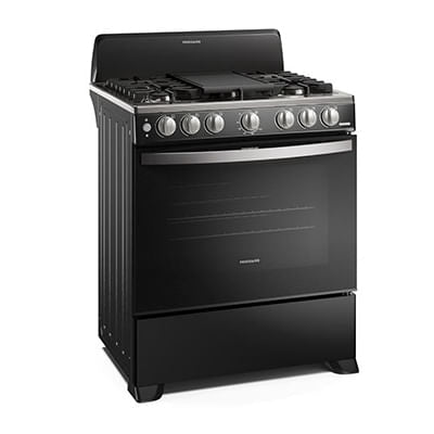 ESTUFA CON HORNO 30'' NEGRO FRIGIDAIRE
