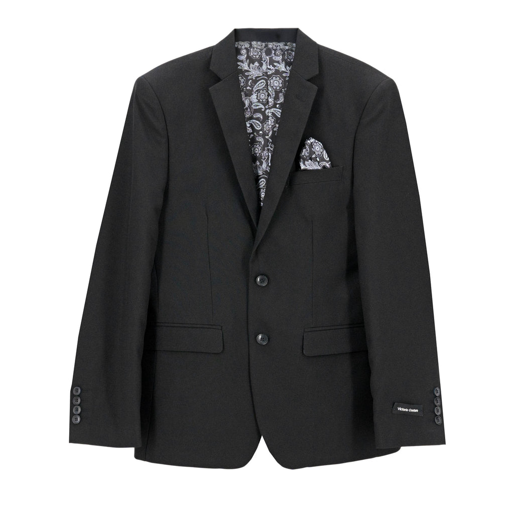 Traje Victorio Couture 2 Botones Liso Para Caballeros by Victorio Couture
