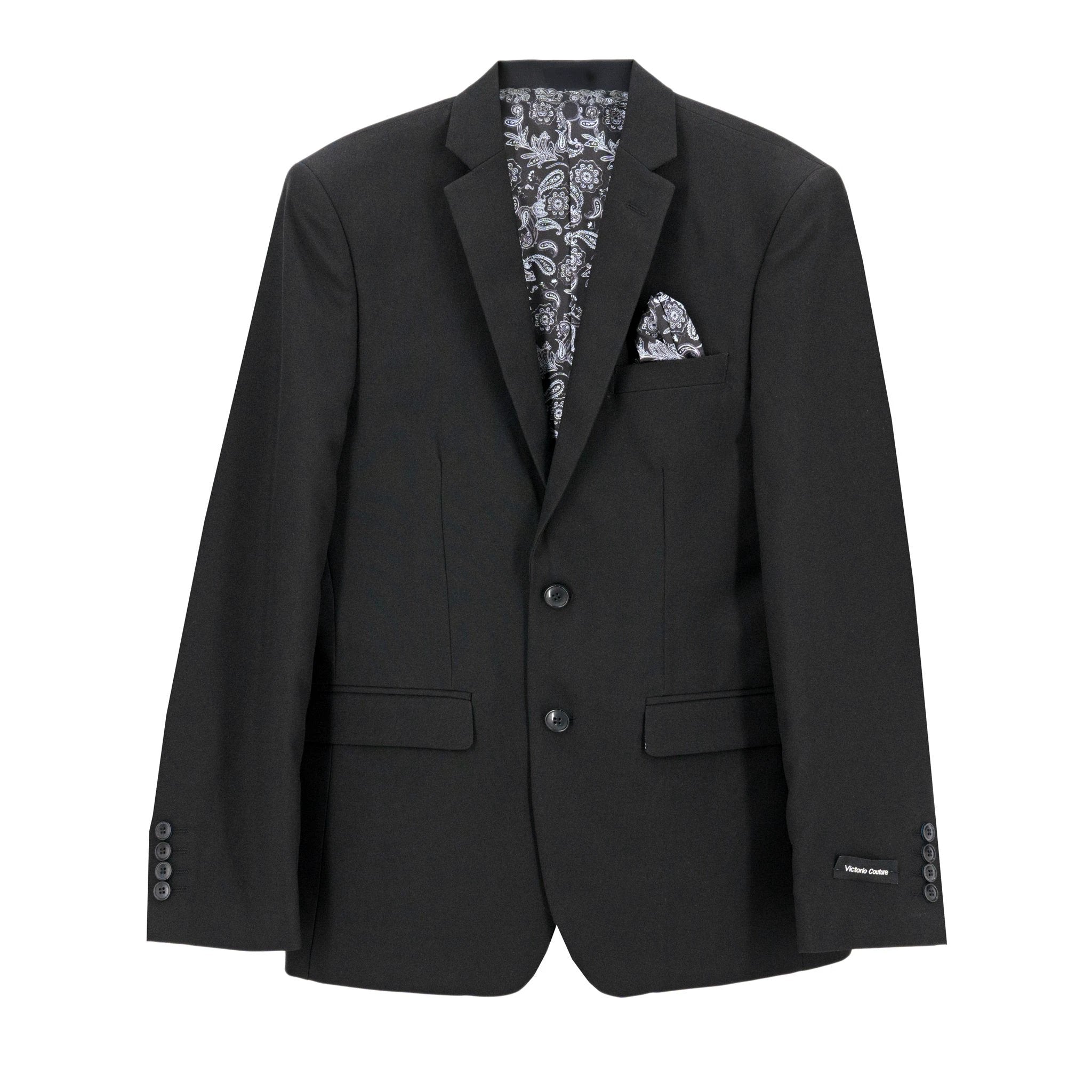Traje Victorio Couture 2 Botones Liso Para Caballeros by Victorio Couture