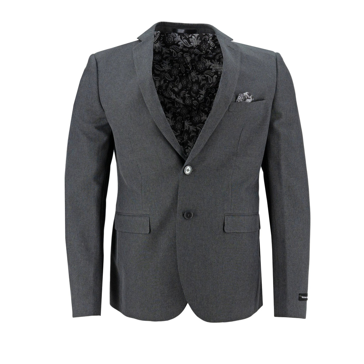 Traje Victorio Couture 2 Botones Liso Para Caballeros by Victorio Couture