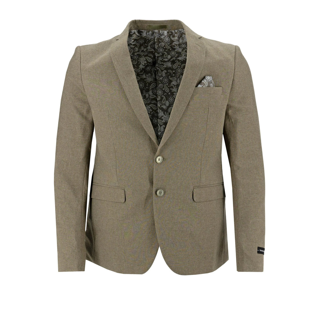 Traje Victorio Couture 2 Botones Liso Para Caballeros by Victorio Couture
