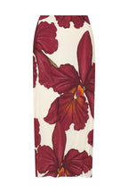 Falda arabela burgundy