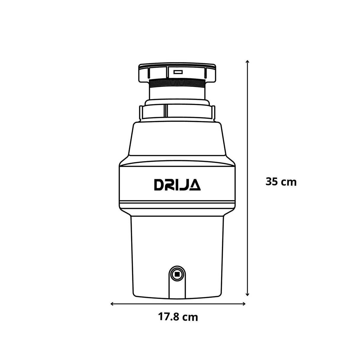 Triturador DRIJA FRANTOIO ½ HP