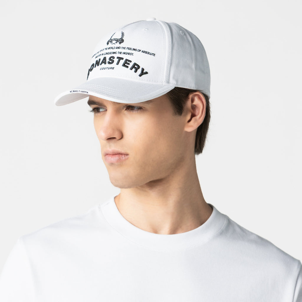 Cap, color/material blanco, marca Monastery – vista 5