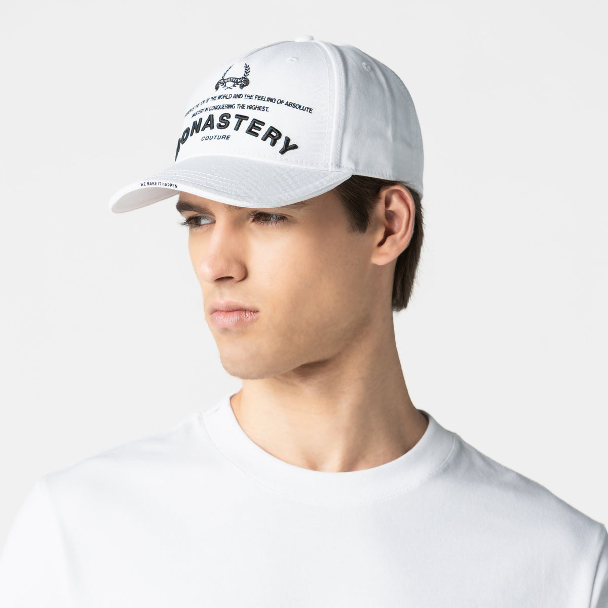 Cap, color/material blanco, marca Monastery – vista 5