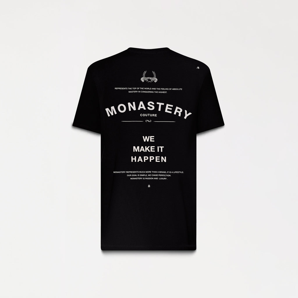 T-shirt men, color/material negro, marca Monastery – vista 6