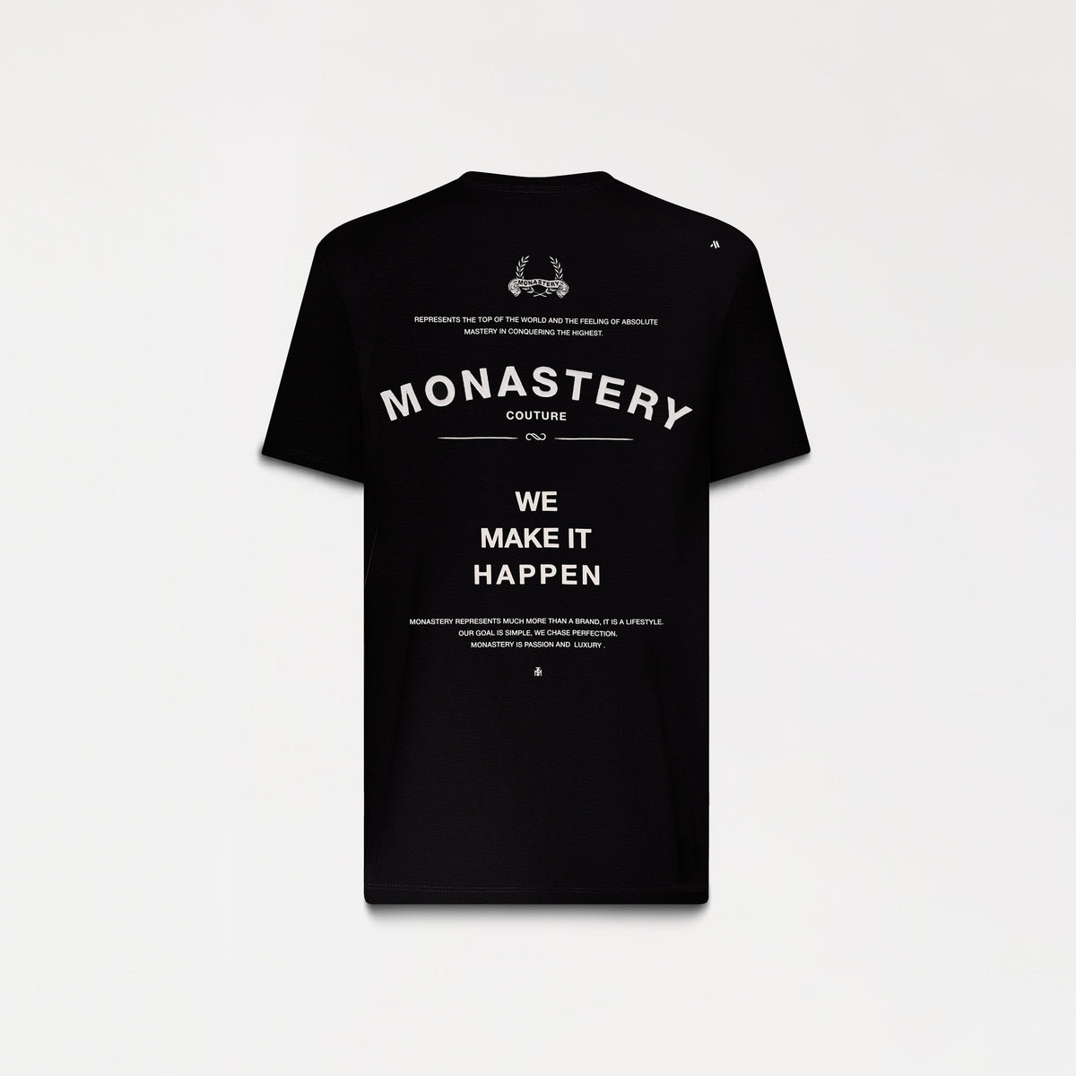 T-shirt men, color/material negro, marca Monastery – vista 6
