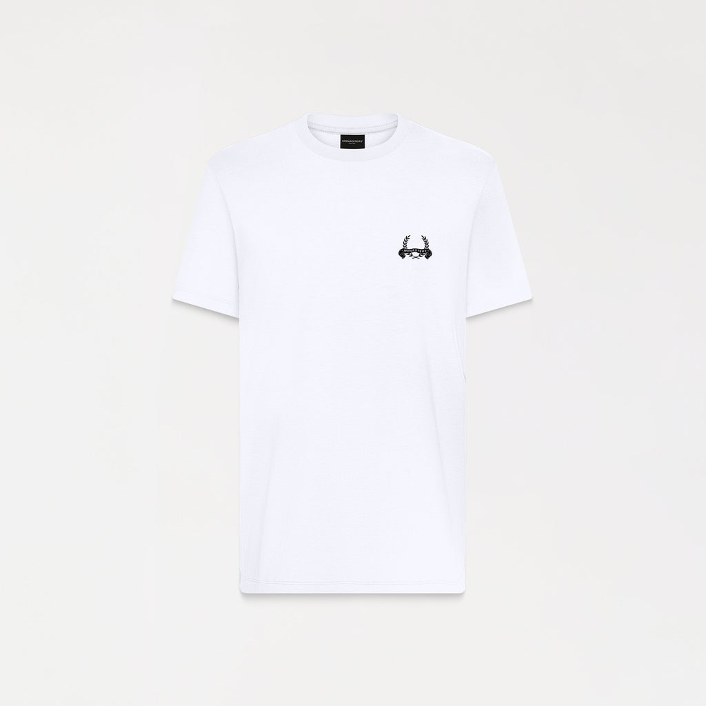 T-shirt men, color/material blanco, marca Monastery – vista 5