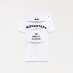 T-shirt men, color/material blanco, marca Monastery – vista 6