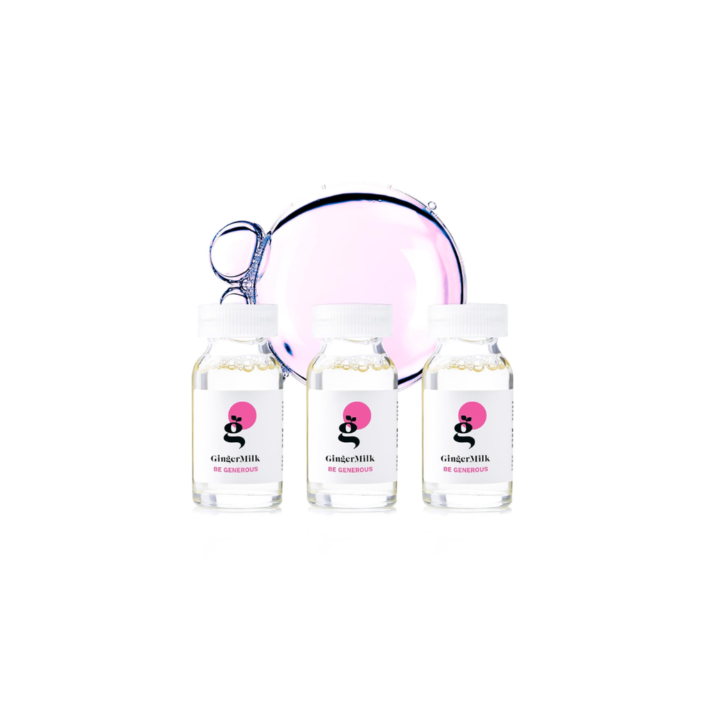 GINGER MILK AMPOLLAS NUTRICION - BE GENEROUS PACK 3 UNID