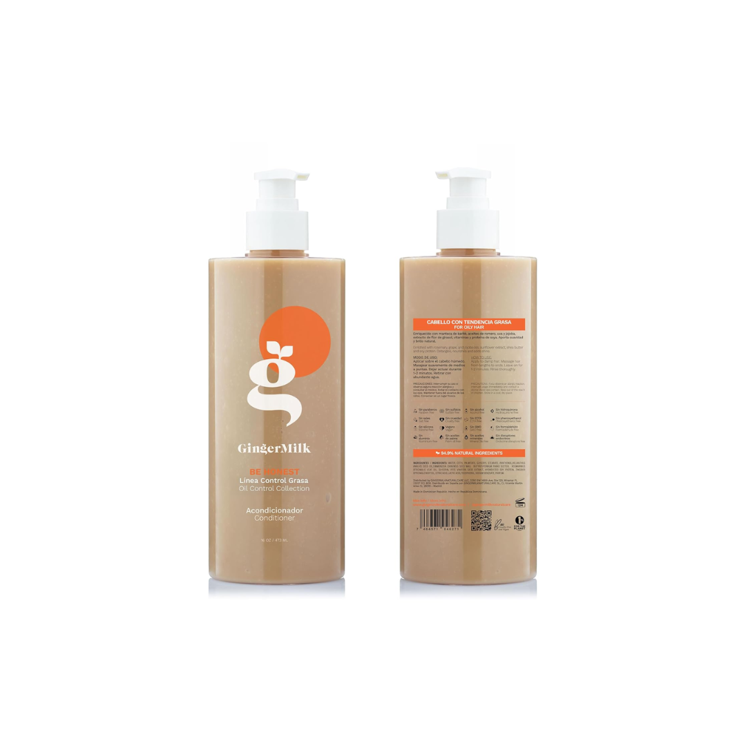 GINGER MILK BE HONEST ACONDICIONADOR 16OZ