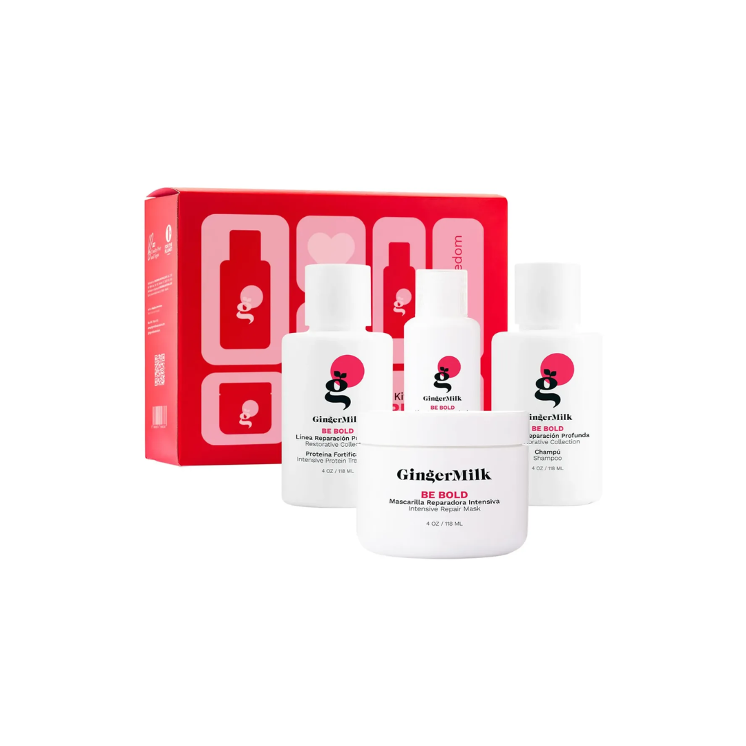 GINGER MILK TRAVEL KIT BOLD