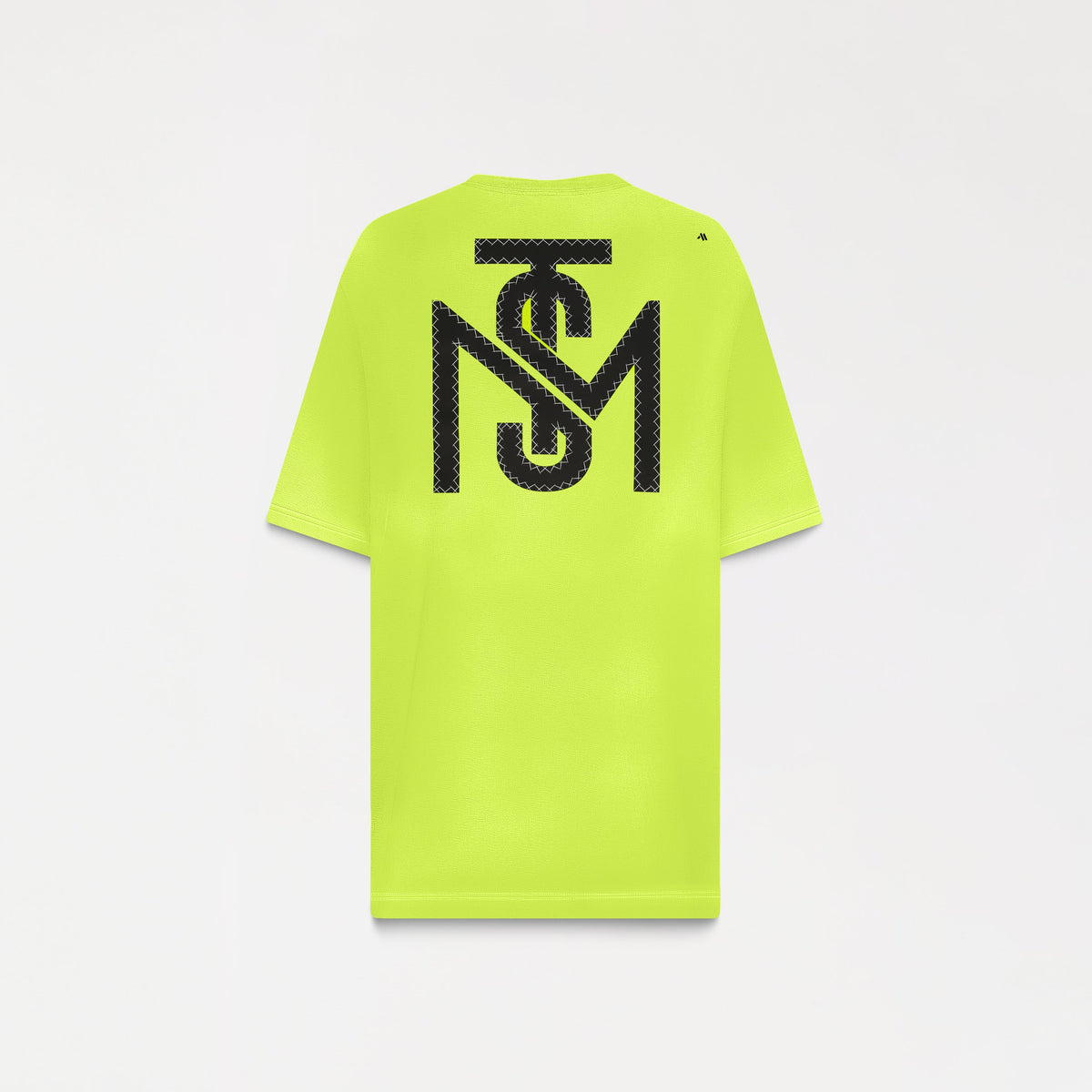 T-shirt oversized men, color/material verde, marca Monastery – vista 6
