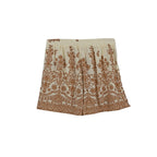 Pantalón Corto Gold Lips Floral para Damas