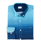 Camisa Greg Norman Mangas Largas Rayas P/ Caballeros GNA23WVN019-NV by Greg Norman