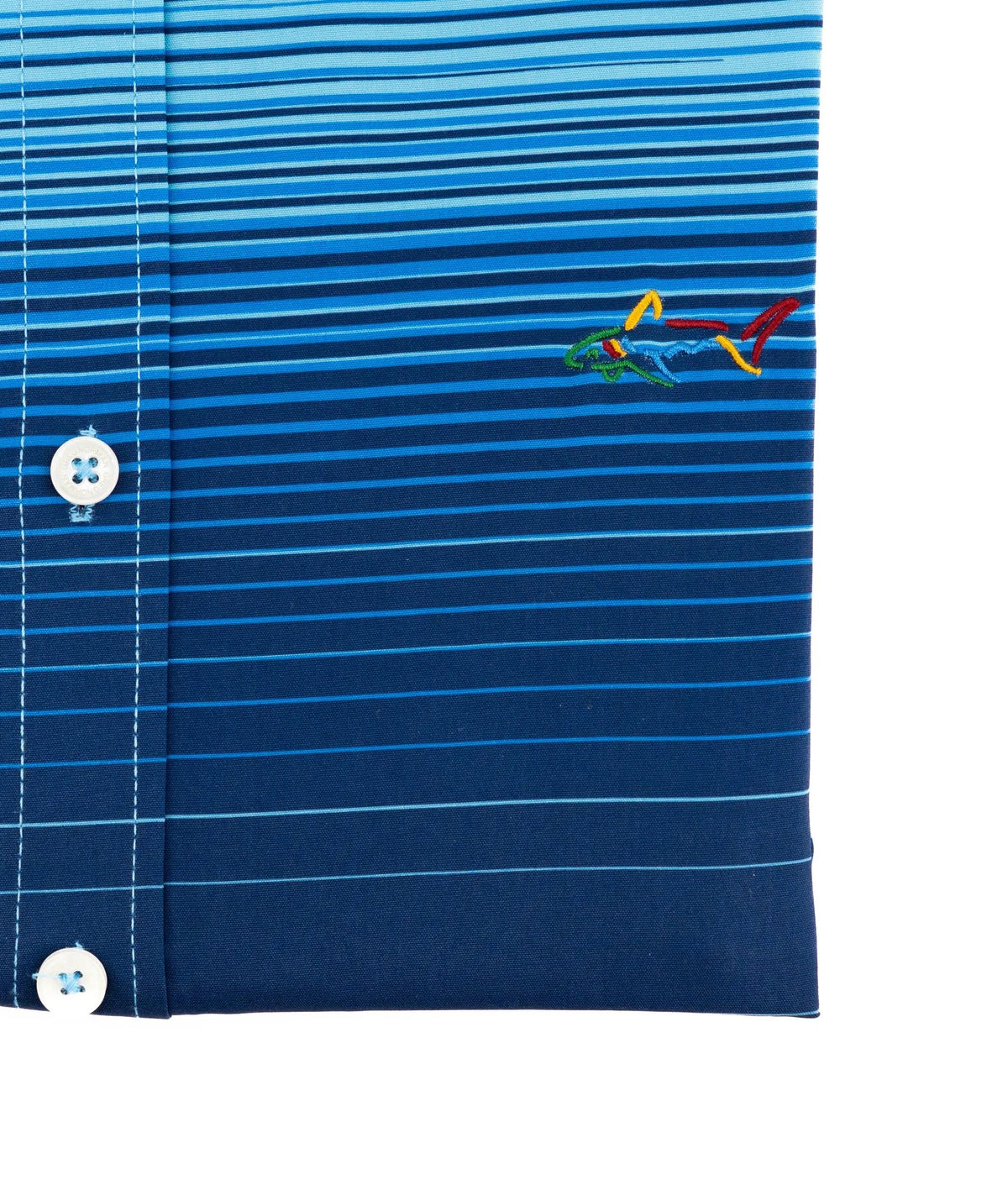 Camisa Greg Norman Mangas Largas Rayas P/ Caballeros GNA23WVN019-NV by Greg Norman