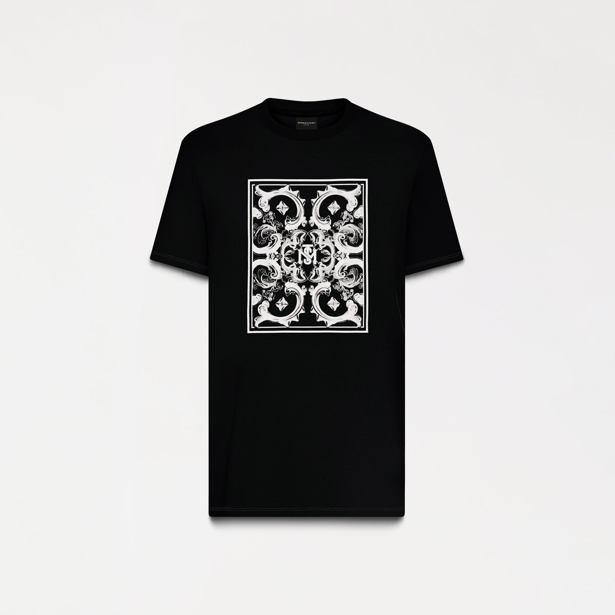 T-shirt men, color/material negro, marca Monastery – vista 5