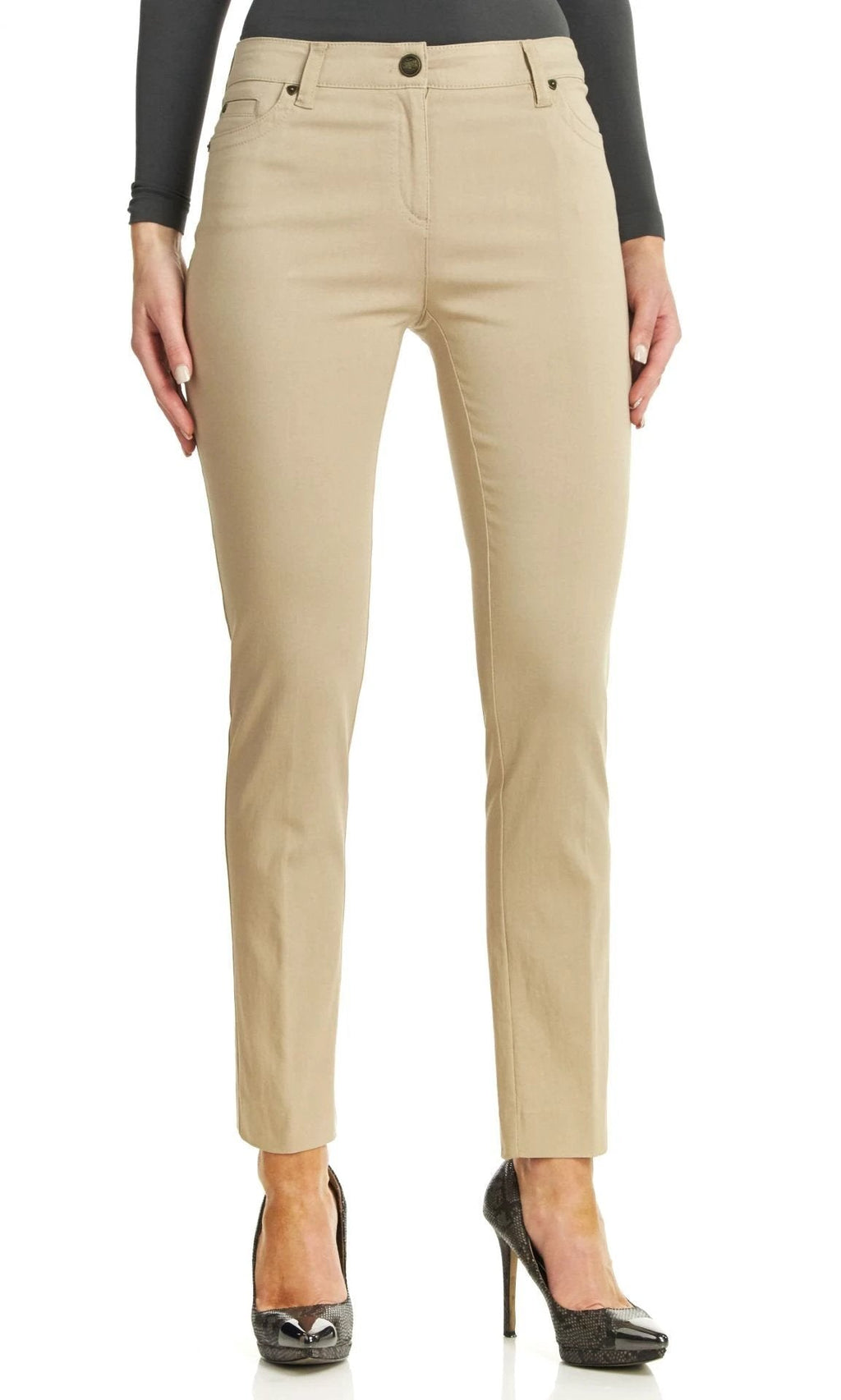 Pantalones Zac & Rachel Casual Liso Para Damas by Zac & Rachel