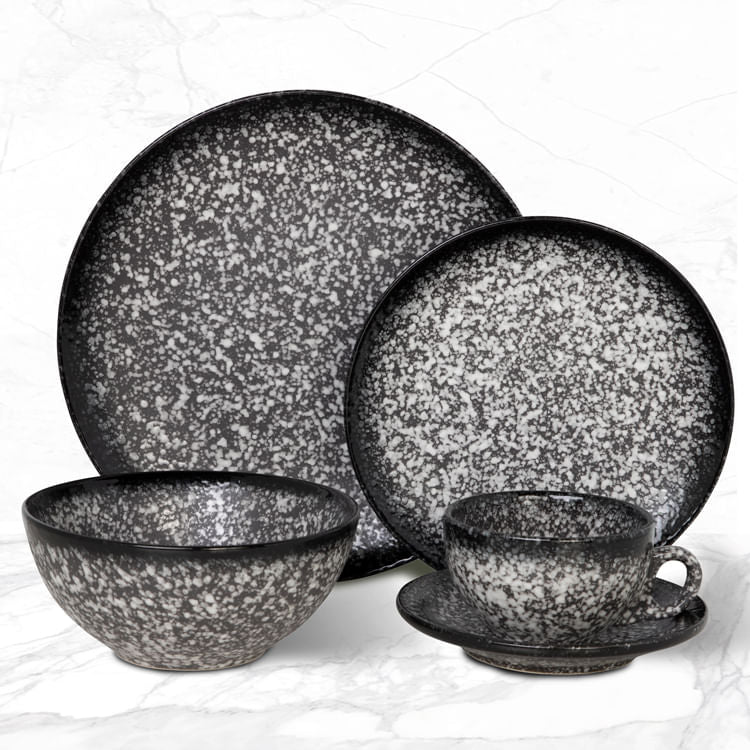 Plato granito gris 20 cm