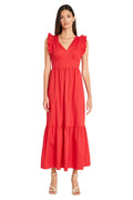 Vestido Donna Morgan Liso Largo P/ Damas GT415M by Donna Morgan