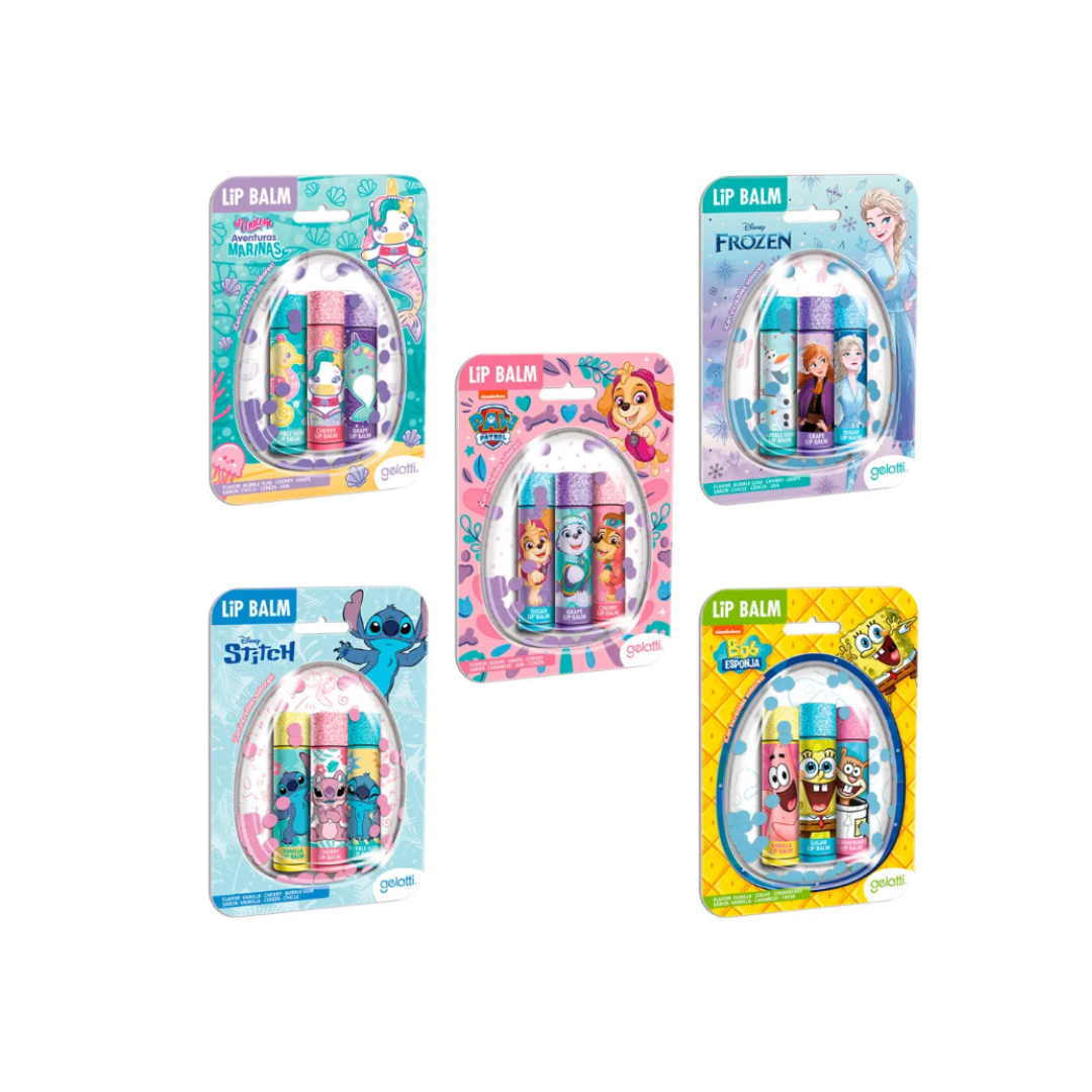 GT Lip Balm Bubble x 5 Mix