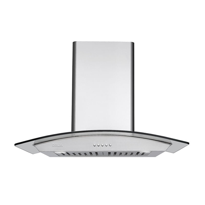 Extractor de Grasa DRIJA LED Vidrio Templado Acero Inoxidable GALAXY 76