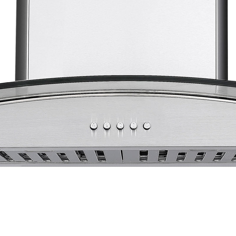 Extractor de Grasa DRIJA LED Vidrio Templado Acero Inoxidable GALAXY 76