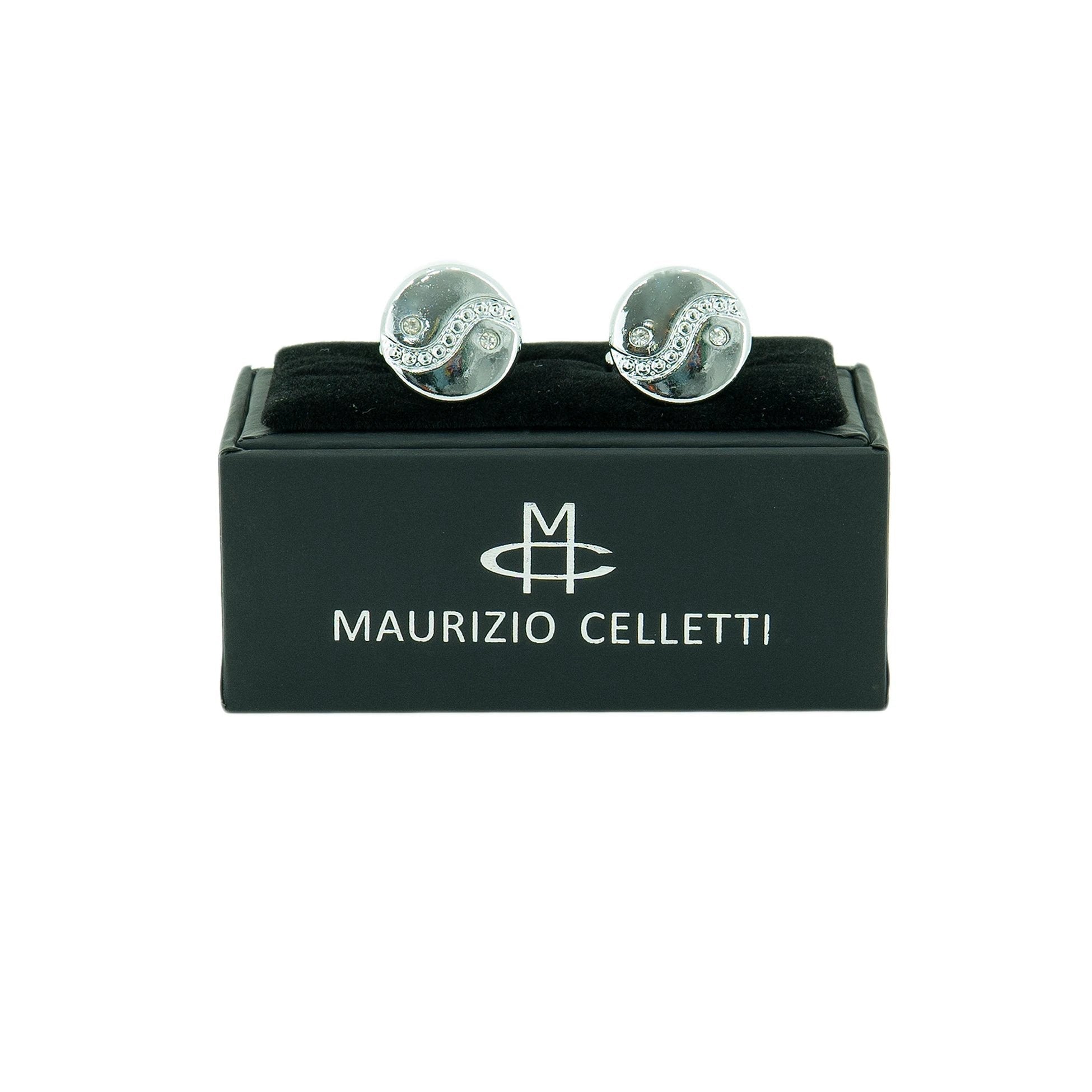 Gemelos Maurizio Celletti Redondo Para Caballeros by Maurizio Celletti