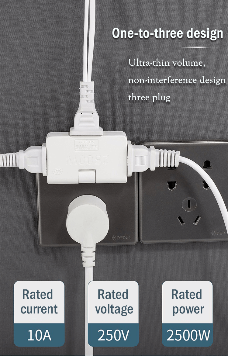Conector o Enchufe 3 Entradas