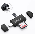 Adaptador Tipo C OTG a USB Y Micro SD