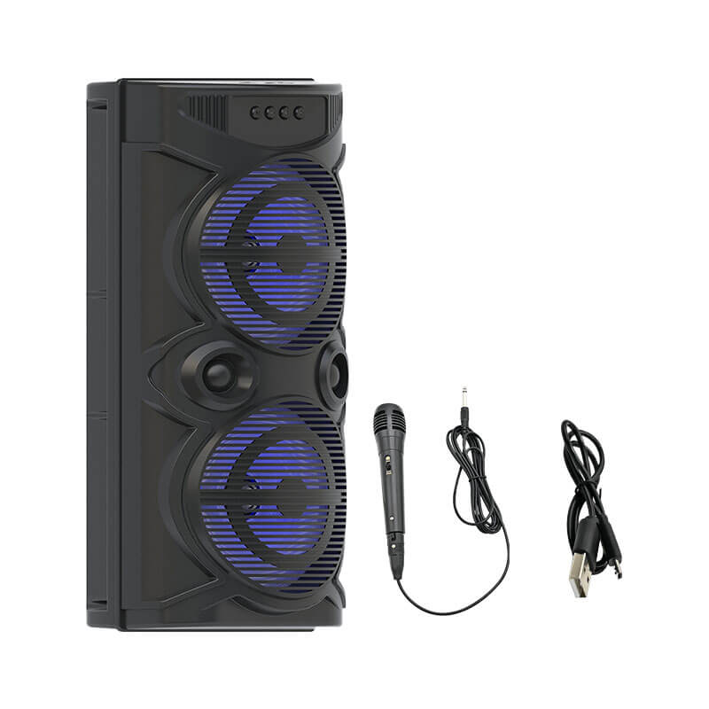 Bocina Inalambrica Bluetooth Con Microfono TWS/AUX/TF/USB