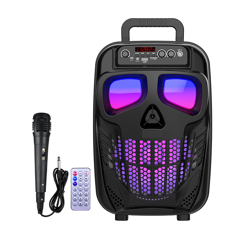 Bocina Bluetooth Portatil Recargable Kimiso 8” Potencia y Sonido de Alta Calidad