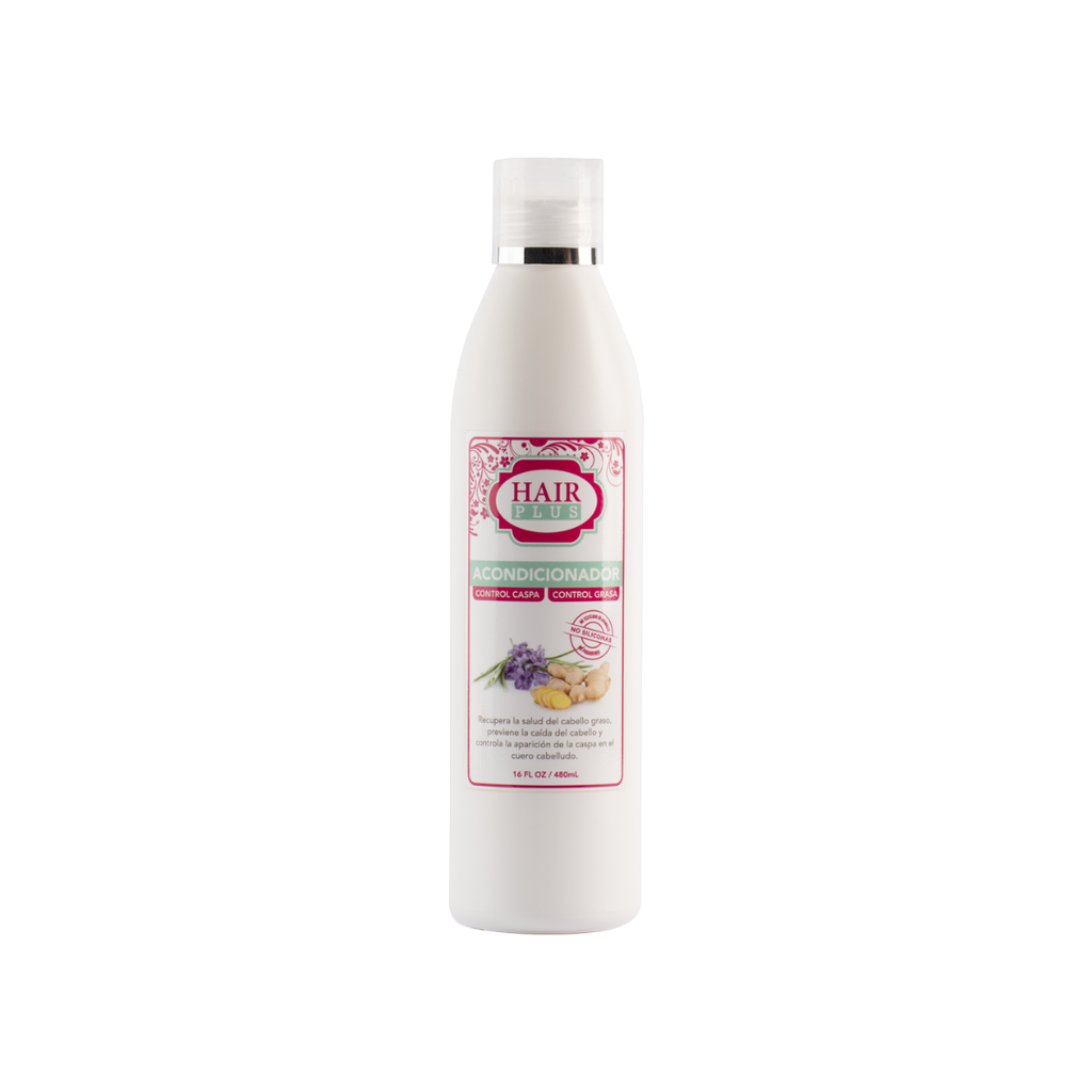 HAIR PLUS ACONDICIONADOR ANTI-CASPA Y GRASA 16OZ