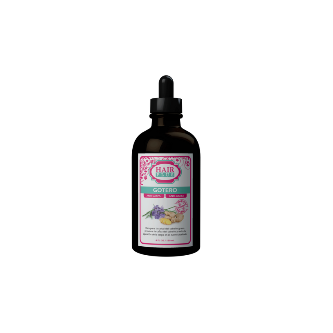 HAIR PLUS GOTERO CONTROL CASPA CONTROL GRASA 4OZ