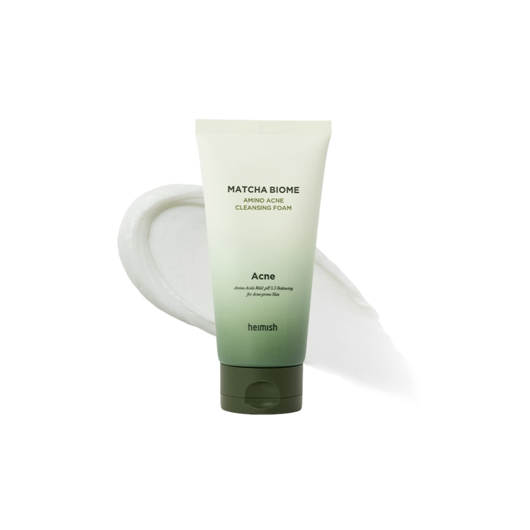 HEIMISH MATCHA BIOME AMINO ACNE CLEANSING FOAM