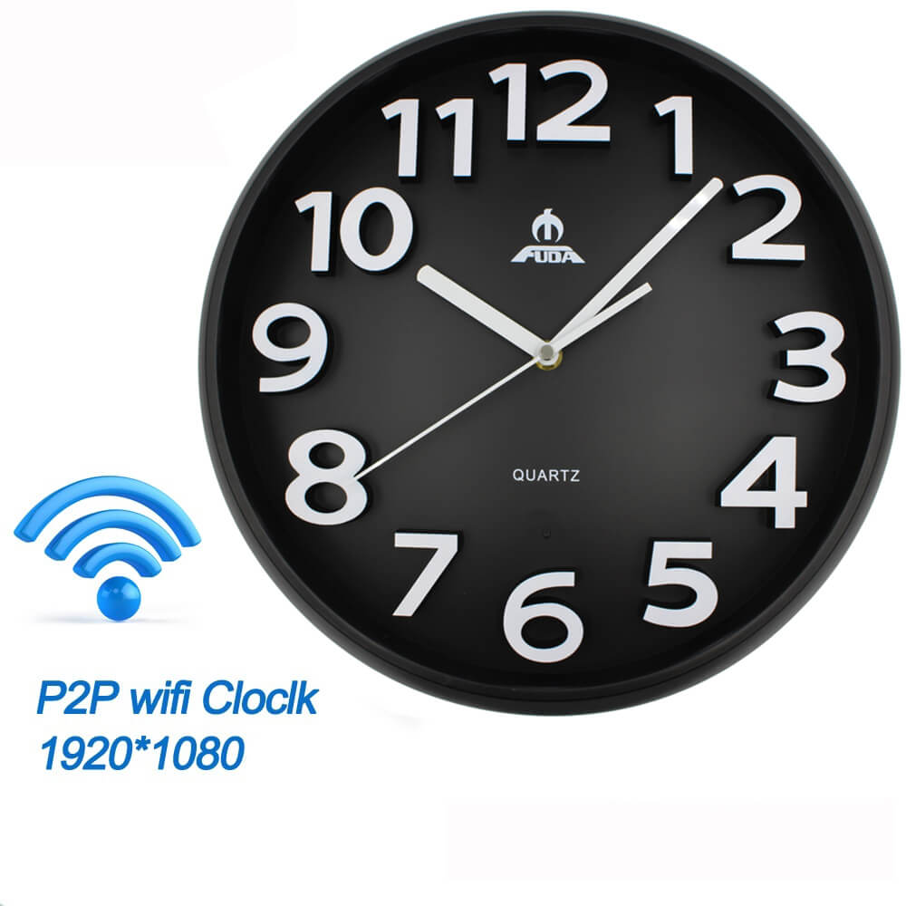 Reloj de Pared c/ Cámara