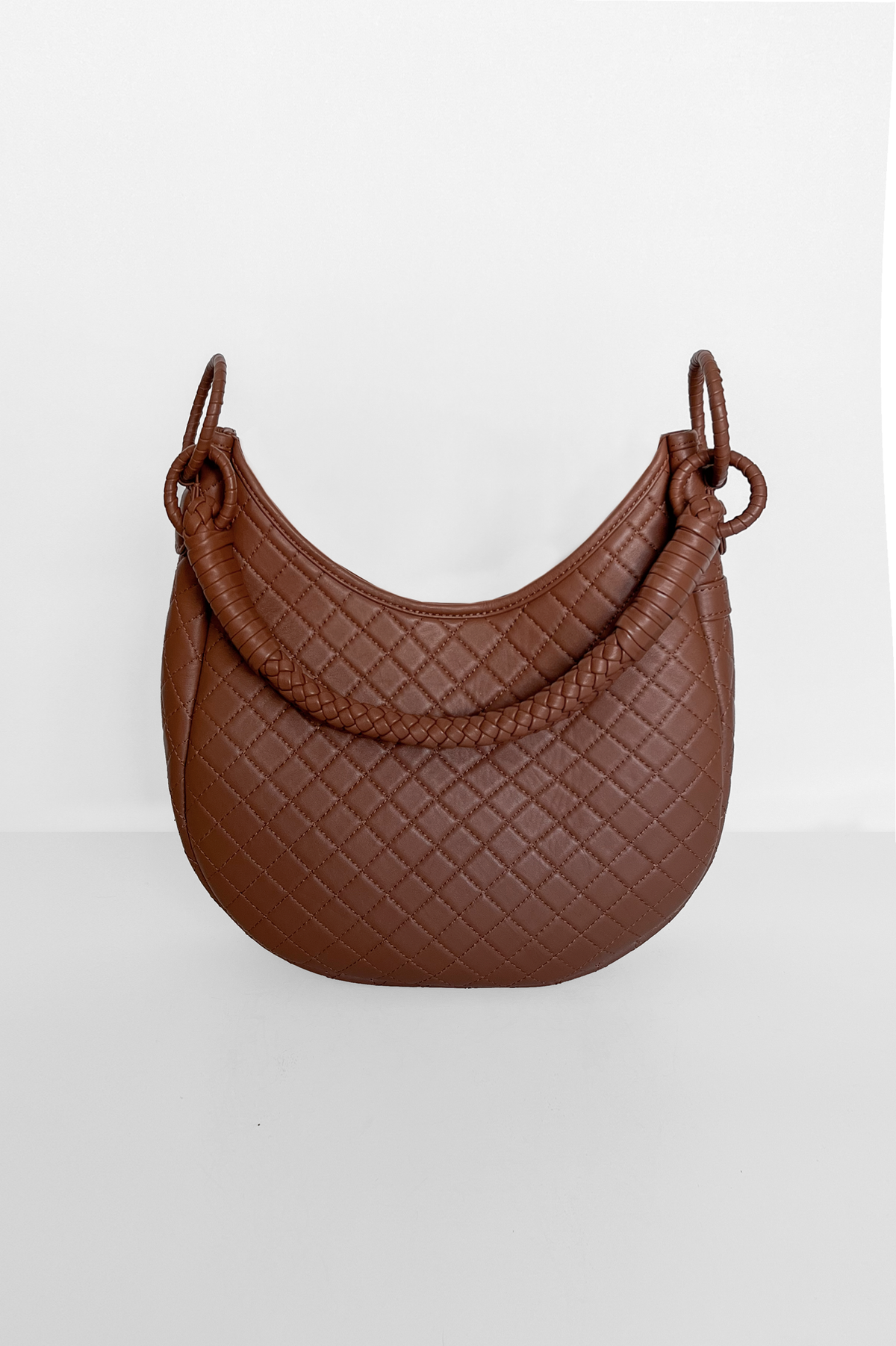 Saddle Shoulder Bag, Brandy