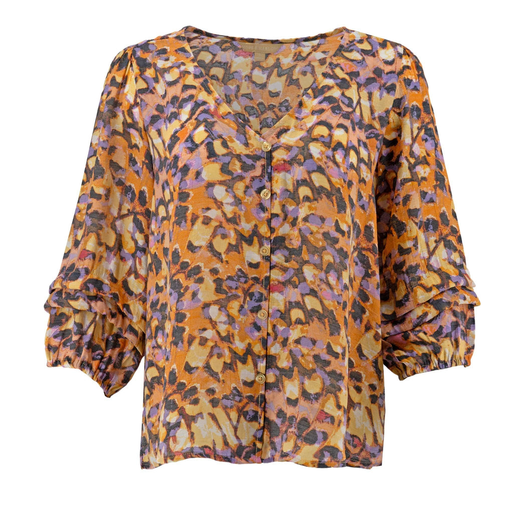 Blusa Hope & Harlow Mangas 3/4 Print P/ Damas by Hope & Harlow